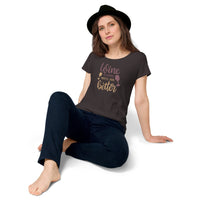 Load image into Gallery viewer, Wine a little, you&#39;ll feel better. Women’s round neck tee
