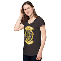 Load image into Gallery viewer, Enjoy your coffee, Women’s round neck tee
