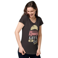 Load image into Gallery viewer, Let&#39;s get lost somewhere, Women’s round neck tee
