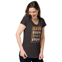 Load image into Gallery viewer, Beer fishy fishy fishy, Women’s round neck tee
