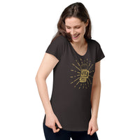 Load image into Gallery viewer, Save water, drink beer. Women’s round neck tee
