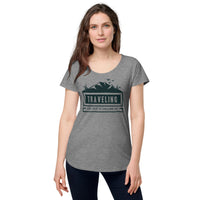 Load image into Gallery viewer, Travelling, The Trip Is Calling Us, Women’s round neck tee
