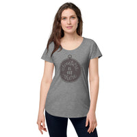 Load image into Gallery viewer, Adventure is out there, Women’s round neck tee
