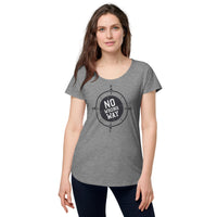 Load image into Gallery viewer, No wrong way, Women’s round neck tee
