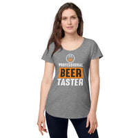 Load image into Gallery viewer, Professional beer taster, Women’s round neck tee
