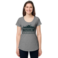 Load image into Gallery viewer, Travelling, The Trip Is Calling Us, Women’s round neck tee
