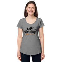 Load image into Gallery viewer, Hello Adventure, Women’s round neck tee
