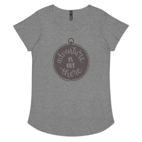 Load image into Gallery viewer, Adventure is out there, Women’s round neck tee
