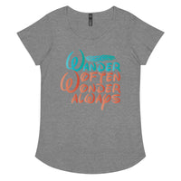 Load image into Gallery viewer, Wander often, wander always, Women’s round neck tee
