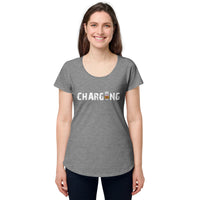 Load image into Gallery viewer, Charging, Women’s round neck tee
