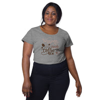 Load image into Gallery viewer, Mama needs coffee, Women’s round neck tee
