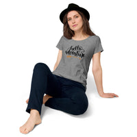 Load image into Gallery viewer, Hello Adventure, Women’s round neck tee
