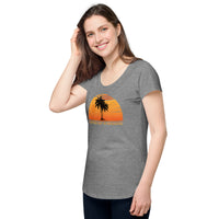Load image into Gallery viewer, Another day in paradise, Women’s round neck tee
