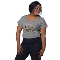 Load image into Gallery viewer, Mama needs coffee, Women’s round neck tee
