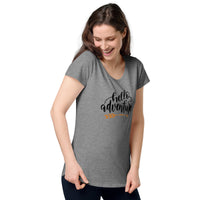 Load image into Gallery viewer, Hello Adventure, Women’s round neck tee
