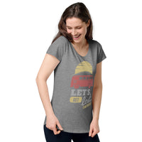Load image into Gallery viewer, Let&#39;s get lost somewhere, Women’s round neck tee
