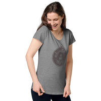 Load image into Gallery viewer, Adventure is out there, Women’s round neck tee
