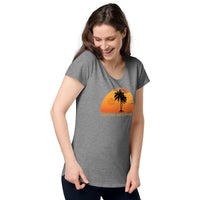 Load image into Gallery viewer, Another day in paradise, Women’s round neck tee
