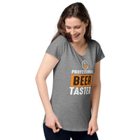 Load image into Gallery viewer, Professional beer taster, Women’s round neck tee
