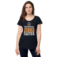 Load image into Gallery viewer, Professional beer taster, Women’s round neck tee
