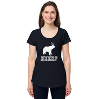 Load image into Gallery viewer, Beer? Women’s T-Shirt
