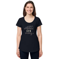 Load image into Gallery viewer, Embrace time away, Women’s round neck tee

