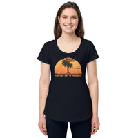 Load image into Gallery viewer, Another day in paradise, Women’s round neck tee
