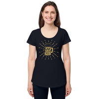 Load image into Gallery viewer, Save water, drink beer. Women’s round neck tee
