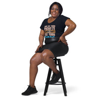 Load image into Gallery viewer, Jobs fill your pockets. Adventures fill your soul. Women’s round neck tee
