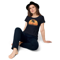 Load image into Gallery viewer, Another day in paradise, Women’s round neck tee
