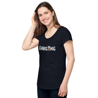 Load image into Gallery viewer, Charging, Women’s round neck tee
