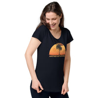 Load image into Gallery viewer, Another day in paradise, Women’s round neck tee
