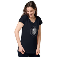 Load image into Gallery viewer, No wrong way, Women’s round neck tee
