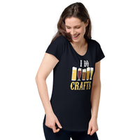Load image into Gallery viewer, I do crafts. Women’s round neck tee
