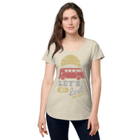 Load image into Gallery viewer, Let&#39;s get lost somewhere, Women’s round neck tee
