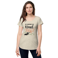 Load image into Gallery viewer, Did someone say road trip, Women’s round neck tee
