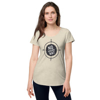 Load image into Gallery viewer, No wrong way, Women’s round neck tee
