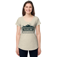 Load image into Gallery viewer, Travelling, The Trip Is Calling Us, Women’s round neck tee
