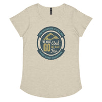 Load image into Gallery viewer, The Mountain Is Calling, Women’s round neck tee

