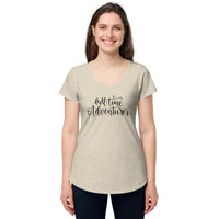 Load image into Gallery viewer, Full time adventurer, Women’s round neck tee
