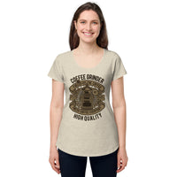 Load image into Gallery viewer, Coffee Grinder, Women’s round neck tee
