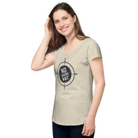 Load image into Gallery viewer, No wrong way, Women’s round neck tee

