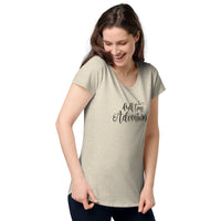 Load image into Gallery viewer, Full time adventurer, Women’s round neck tee

