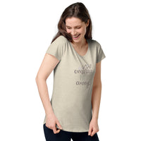 Load image into Gallery viewer, Embrace time away, Women’s round neck tee

