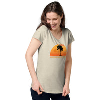 Load image into Gallery viewer, Another day in paradise, Women’s round neck tee
