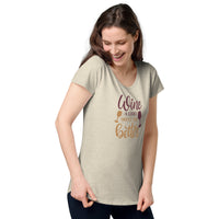 Load image into Gallery viewer, Wine a little, you&#39;ll feel better. Women’s round neck tee
