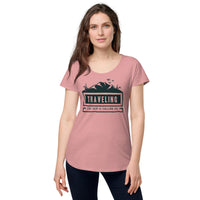 Load image into Gallery viewer, Travelling, The Trip Is Calling Us, Women’s round neck tee
