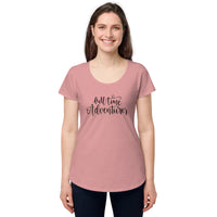 Load image into Gallery viewer, Full time adventurer, Women’s round neck tee
