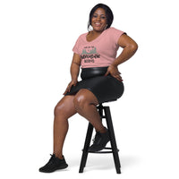 Load image into Gallery viewer, And so the adventure begins, Women’s round neck tee
