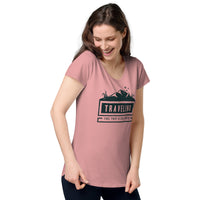 Load image into Gallery viewer, Travelling, The Trip Is Calling Us, Women’s round neck tee
